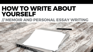 how do you write a memoir essay